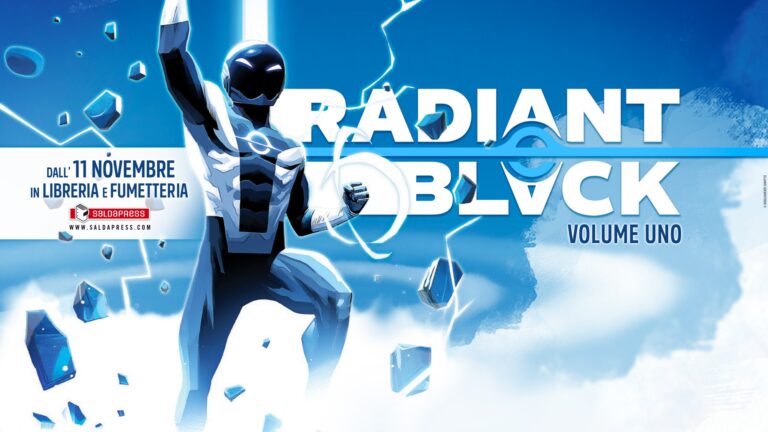 saldaPress presenta il primo volume di Radiant Black, disponibile da venerdì 11 novembre