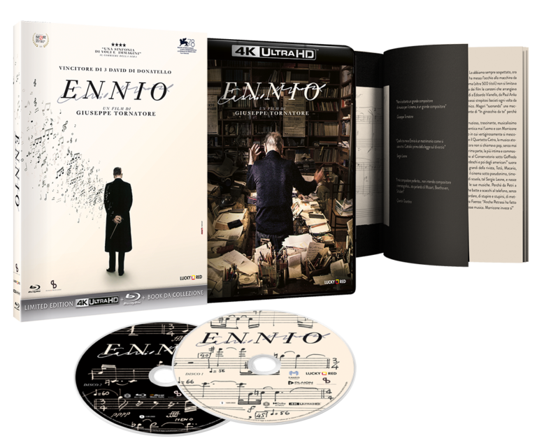 Ennio e Secret Love sono da oggi disponibili in 4K UHD + Blu-ray e DVD