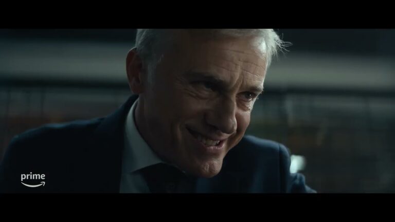 Prime Video svela il trailer ufficiale e il poster del nuovo thriller con Christoph Waltz, The Consultant