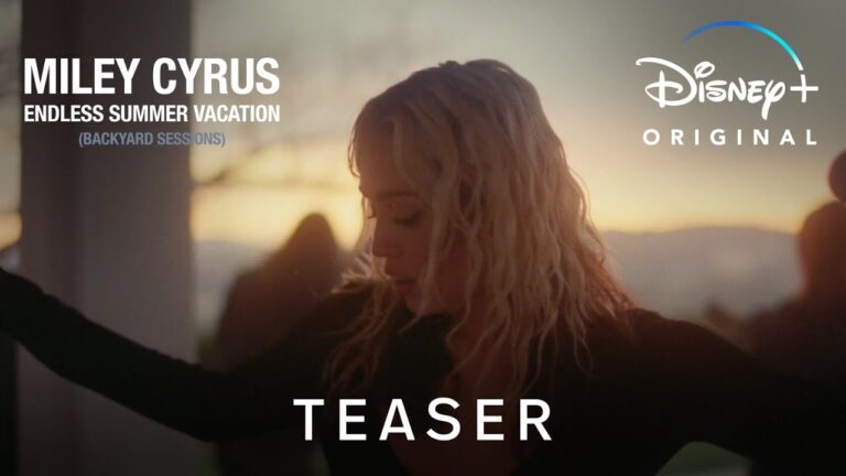 Disney+ presenta “Miley Cirus – Endless Summer Vacation (Backyard Sessions)”, dal 10 marzo alle 19:00 in streaming