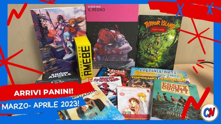 Nuovi arrivi Panini Comics riguardanti alcune uscite di marzo e aprile!