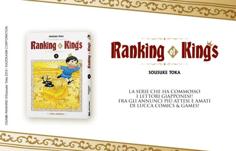 STAR COMICS: RANKING OF KINGS, IN ARRIVO LA SERIE TRATTA DAL WEB MANGA DI SUCCESSO CHE HA COMMOSSO I LETTORI GIAPPONESI