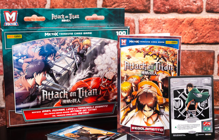 PANINI PORTA IN ITALIA IL TRADING CARD GAME UFFICIALE DI ATTACK ON TITAN – In anteprima il 19, 20 e 21 maggio a Play Festival del Gioco e dal 22 maggio in fumetteria