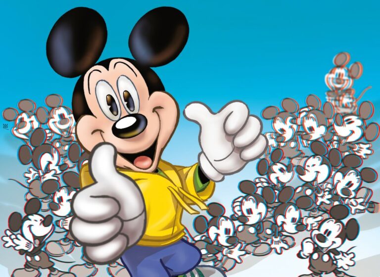 TOPOLINO presenta la prima storia interamente in 3D! Con il numero 3522, in edicola da oggi, anche gli occhialini per leggerla