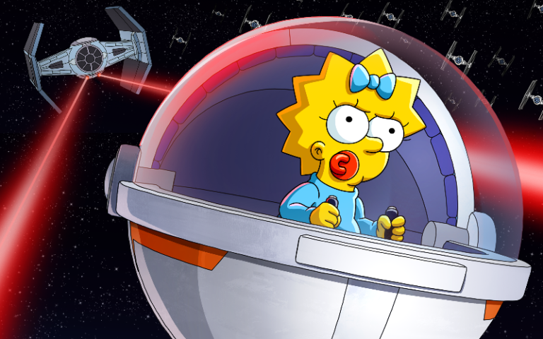 Disney+ ha annunciato “Maggie Simpson e il ritorno nella Galassia lontana lontana”, disponibile da oggi