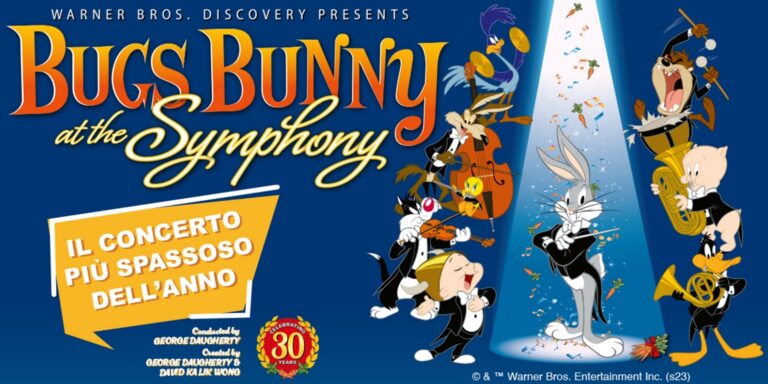 “BUGS BUNNY AT THE SYMPHONY” APRIRA’ LA SECONDA EDIZIONE DEL ROMA FILM MUSIC FESTIVAL – IN ANTEPRIMA A ROMA IL 30 SETTEMBRE E IL 1 OTTOBRE