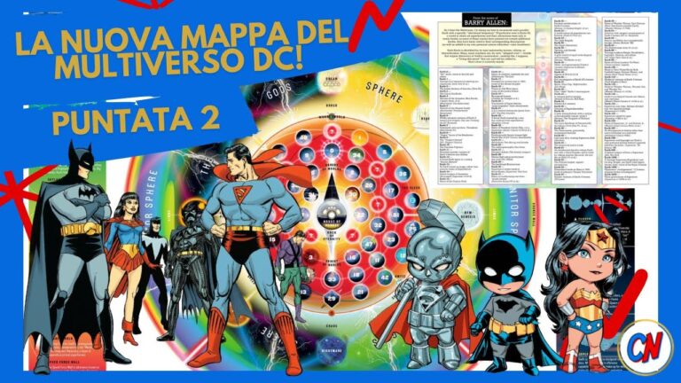 La nuova mappa del Multiverso DC! Puntata 2