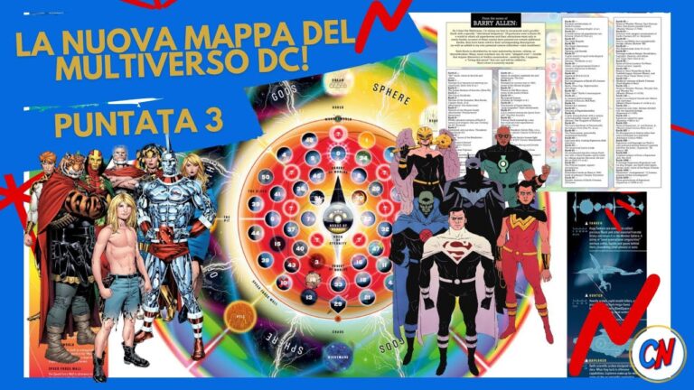 La nuova mappa del Multiverso DC! Puntata 3!