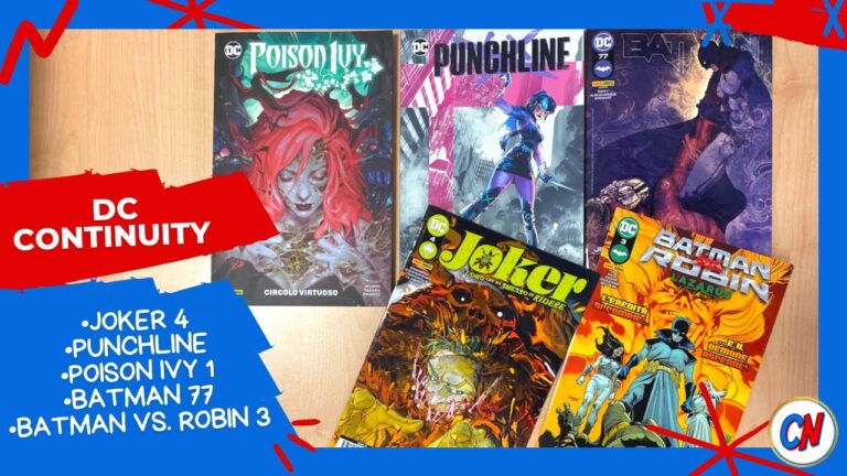 DC Continuity #3 – Le mie impressioni su Poison Ivy 1, Punchline, Batman 77, Joker 4 e Bat vs Robin 3