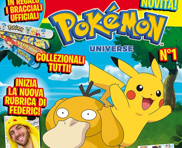 PANINI MAGAZINES presenta “Pokémon Universe”, la nuova rivista dedicata ai “piccoli mostri” più amati, disponibile da oggi in edicola e online