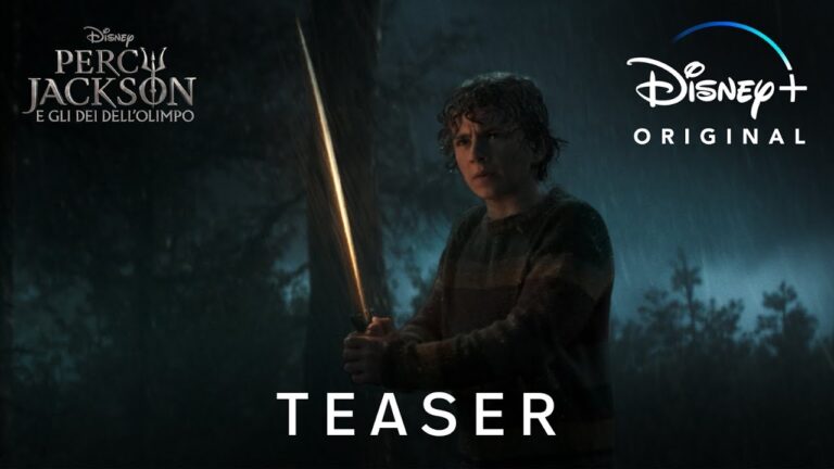 Disney+ ha rilasciato il teaser trailer e la key art della nuova serie originale dedicata a Percy Jackson