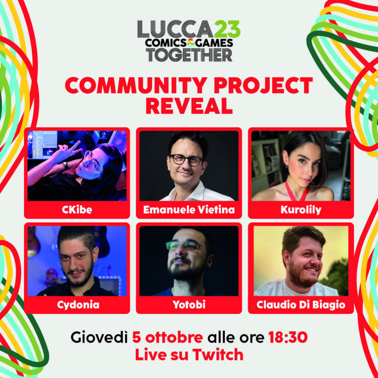 Lucca Comics & Games 2023: COMMUNITY PROJECT REVEAL, UN NUOVO PROGETTO SPECIALE STA PER ARRIVARE