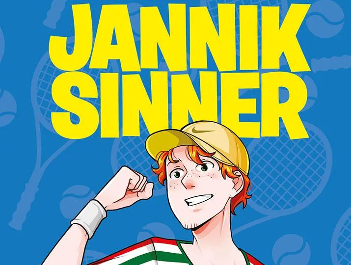 Jannik Sinner si racconta in “Piccoli grandi campioni”- Il manuale è disponibile in libreria, fumetteria e online