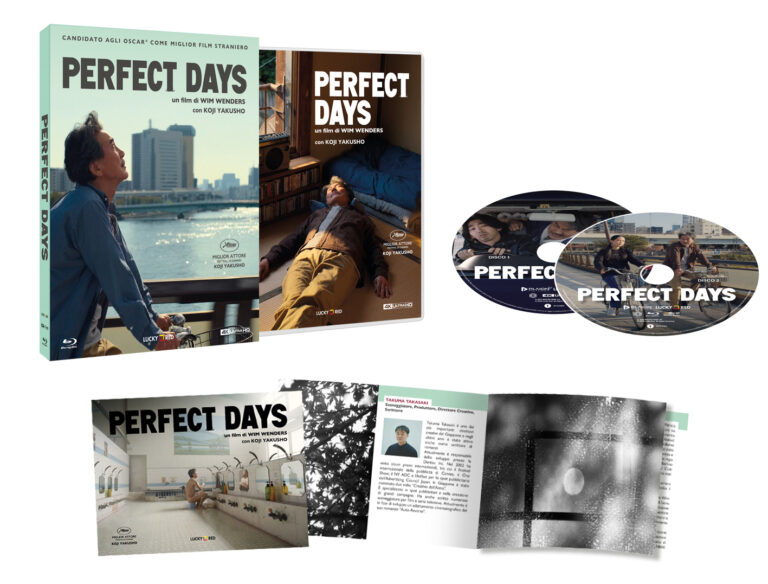 PERFECT DAYS è disponibile da oggi in DVD e 4K UHD + Blu-Ray