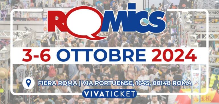 ROMICS: aperta la biglietteria per l’edizione di ottobre 2024