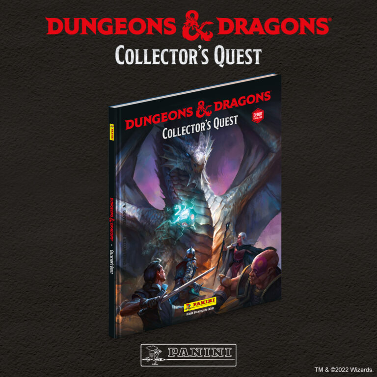 Panini celebra i 50 anni di D&D con “Dungeons & Dragons Collector’s Quest” – Disponibile da oggi in preorder anche nella versione limited edition