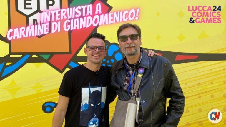 Lucca 2024: intervista a Carmine Di Giandomenico, tra fumetti, musica e passioni varie!