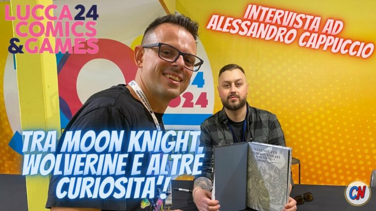 Lucca 2024: Intervista ad Alessandro Cappuccio, disegnatore di Moon Knight e di Ultimate Wolverine!