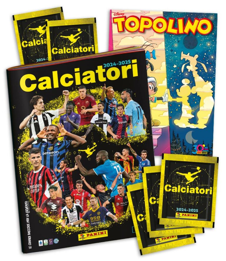 TOPOLINO – Con il numero 3603 il leggendario Album Calciatori Panini 2024 – 2025 in anteprima esclusiva