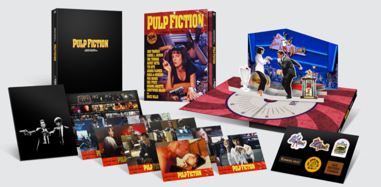 PULP FICTION: L’ESCLUSIVA COLLECTOR’S EDITION CELEBRATIVA DEI 30 ANNI È DISPONIBILE DA OGGI IN 4K UHD + BLU-RAY